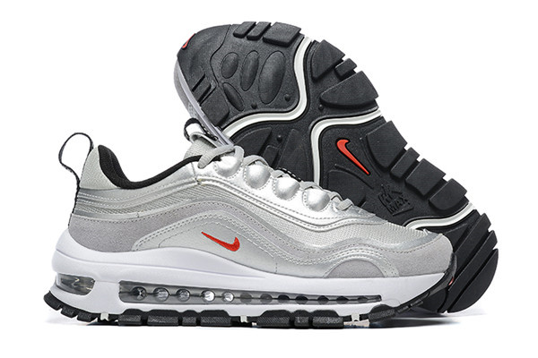 Men's Running weapon Air Max 97 Silver Shoes 066